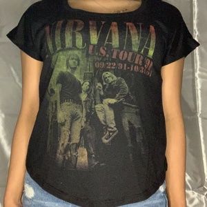 Nirvana U.S Tour ‘91 Top